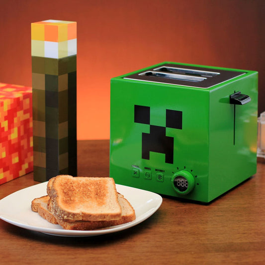 Minecraft Toaster Green Creeper Cube 5060326630799