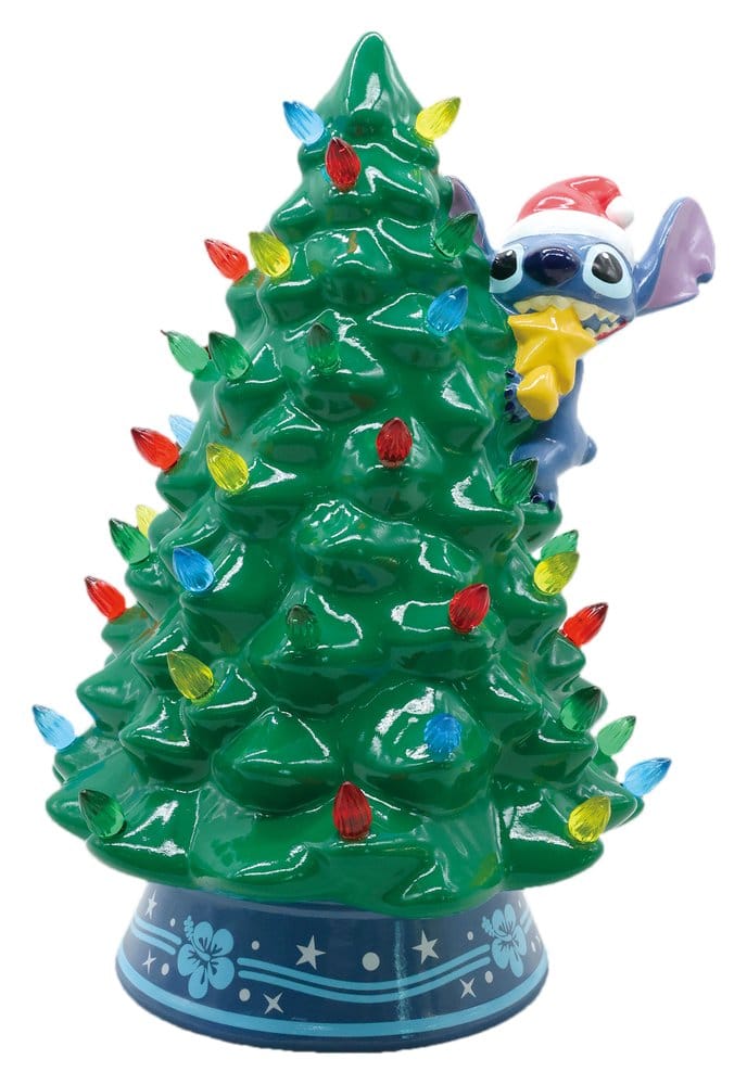 Disney Ceramic Christmas Tree with Lights Stitch 30 cm 5060326632410