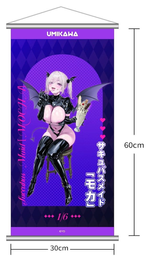 Original Character PVC Figure 1/6 Succubus Maid Moka Deluxe Edition 22 cm 6979272330853