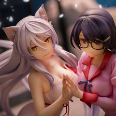 Nekomonogatari Monogatari Series PVC Statues Tsubasa Hanekawa Set (re-run) 19 cm 4589642715894