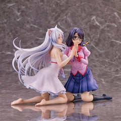Nekomonogatari Monogatari Series PVC Statues Tsubasa Hanekawa Set (re-run) 19 cm 4589642715894