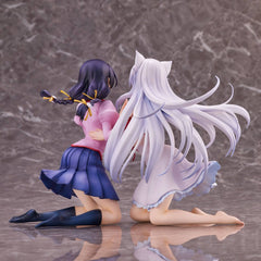 Nekomonogatari Monogatari Series PVC Statues Tsubasa Hanekawa Set (re-run) 19 cm 4589642715894