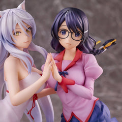 Nekomonogatari Monogatari Series PVC Statues Tsubasa Hanekawa Set (re-run) 19 cm 4589642715894
