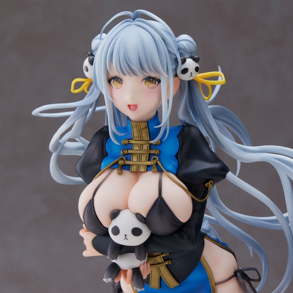 Original Character PVC Statue Sencha illustration Panda-chan (China dress) 27 cm 4589642714453