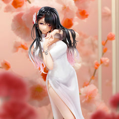 Original Illustration PVC Statue Mai Okuma illustration Healing-type white chinese dress lady 26 cm 4589642714835