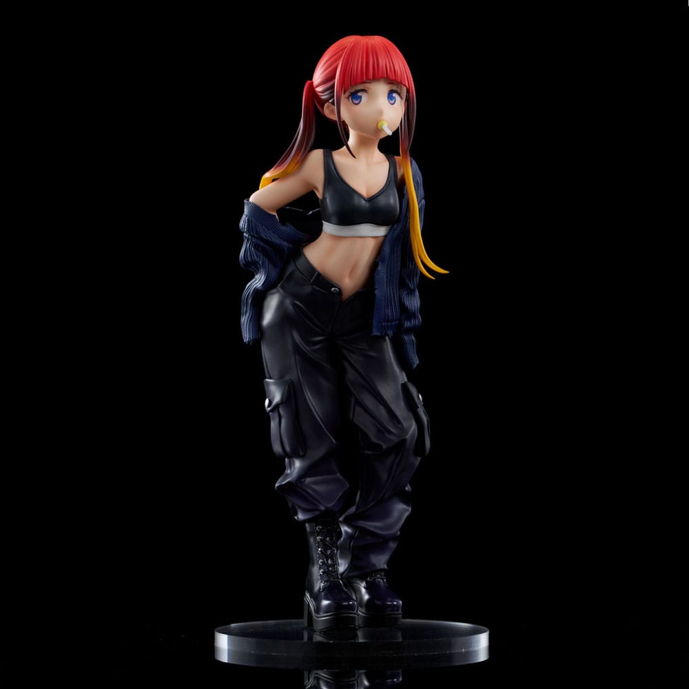 Gridman Universe Zozo Black Collection Statue PVC Chise Asukagawa 21 cm 4589642715641