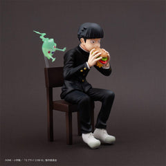 Mob Psycho 100 III x Bunbougu Cafe 2022 PVC Statue Shigeo Kageyama & Ekubo 13 cm     4580689603540