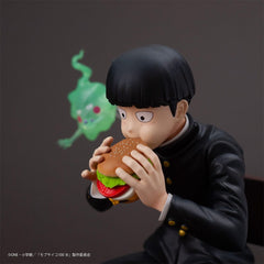 Mob Psycho 100 III x Bunbougu Cafe 2022 PVC Statue Shigeo Kageyama & Ekubo 13 cm     4580689603540
