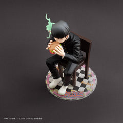Mob Psycho 100 III x Bunbougu Cafe 2022 PVC Statue Shigeo Kageyama & Ekubo 13 cm     4580689603540