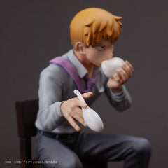Mob Psycho 100 III x Bunbougu Cafe 2022 PVC Statue Arataka Reigen 14 cm    4580689603557