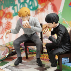 Mob Psycho 100 III x Bunbougu Cafe 2022 PVC Statue Arataka Reigen 14 cm    4580689603557