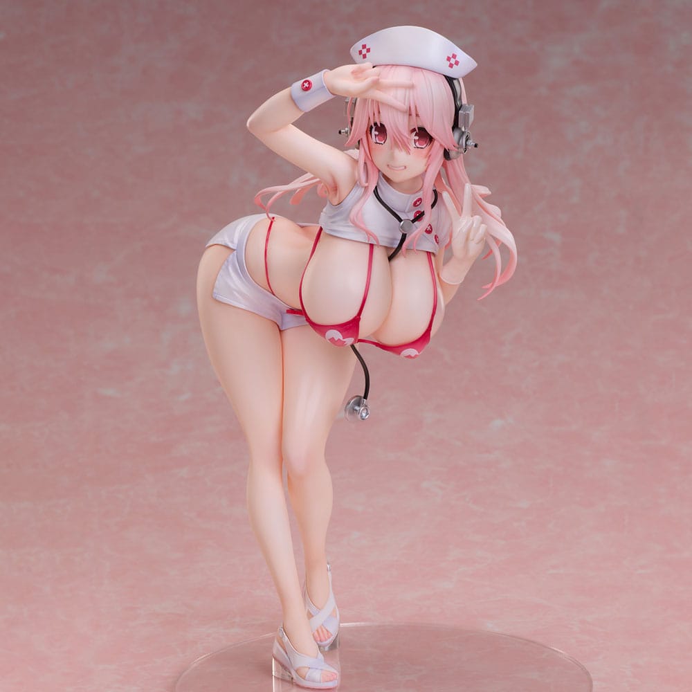 Super Sonico PVC Statue 1/6 Super Sonico Nurse Bikini Ver. 22 cm 4589642716778