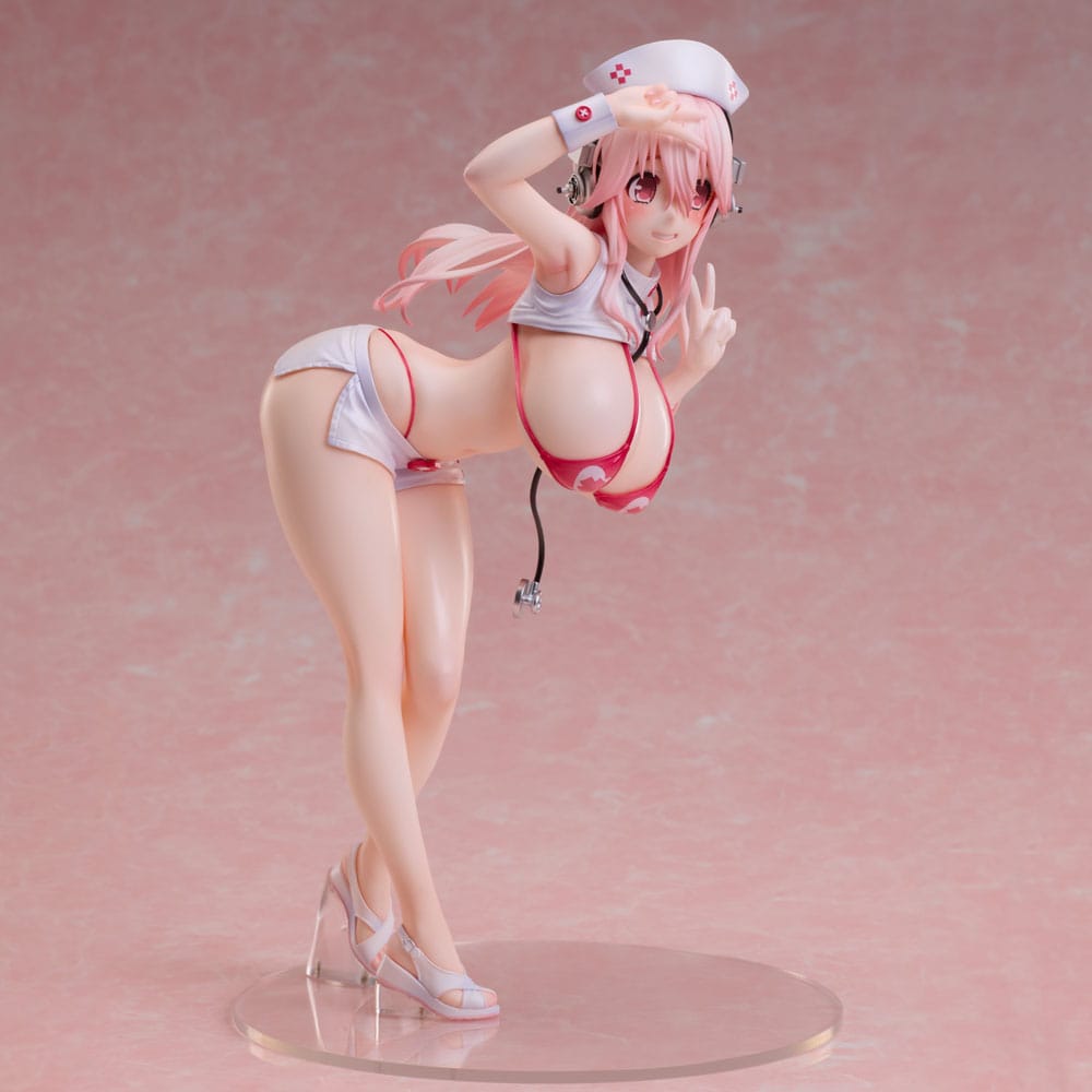 Super Sonico PVC Statue 1/6 Super Sonico Nurse Bikini Ver. 22 cm 4589642716778