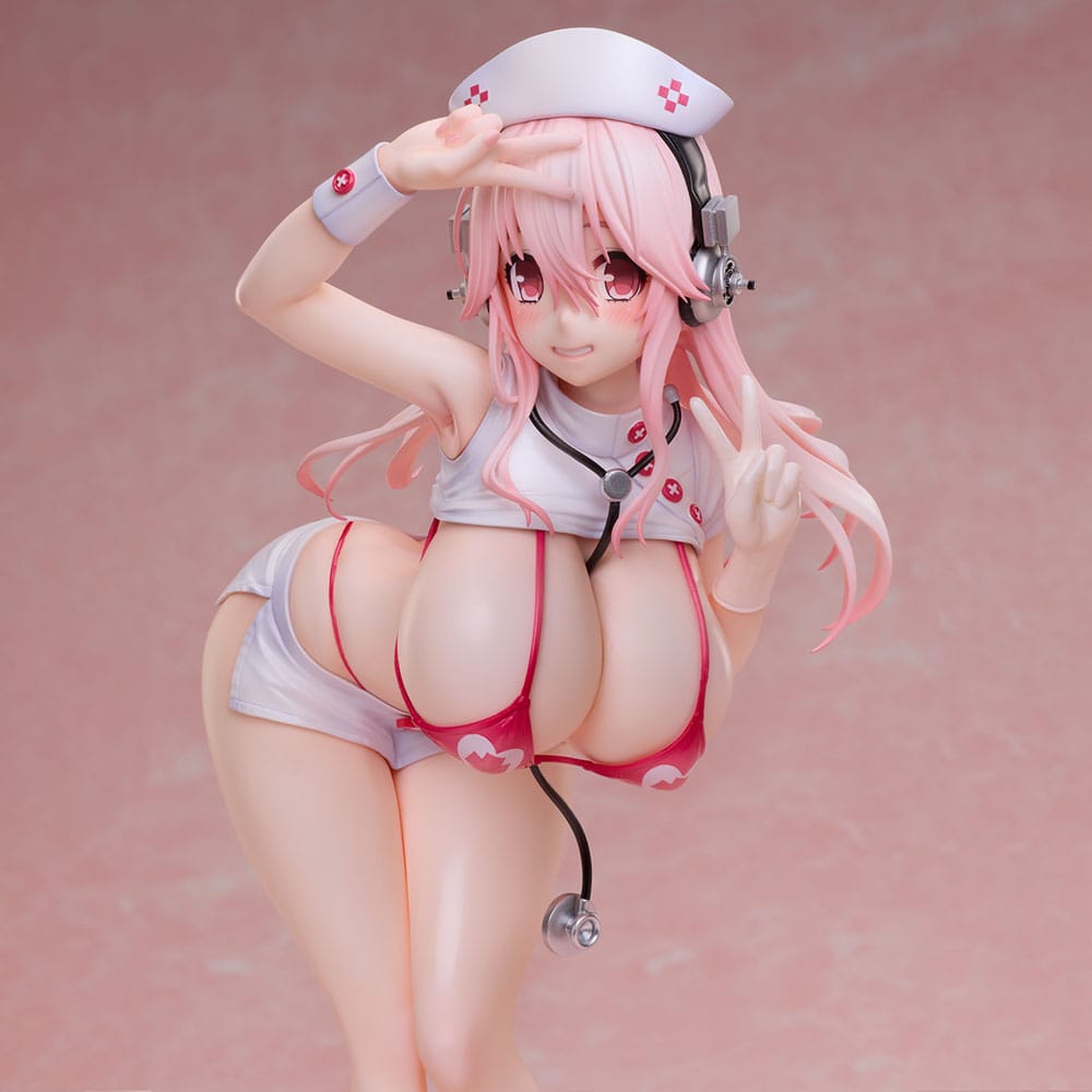 Super Sonico PVC Statue 1/6 Super Sonico Nurse Bikini Ver. 22 cm 4589642716778