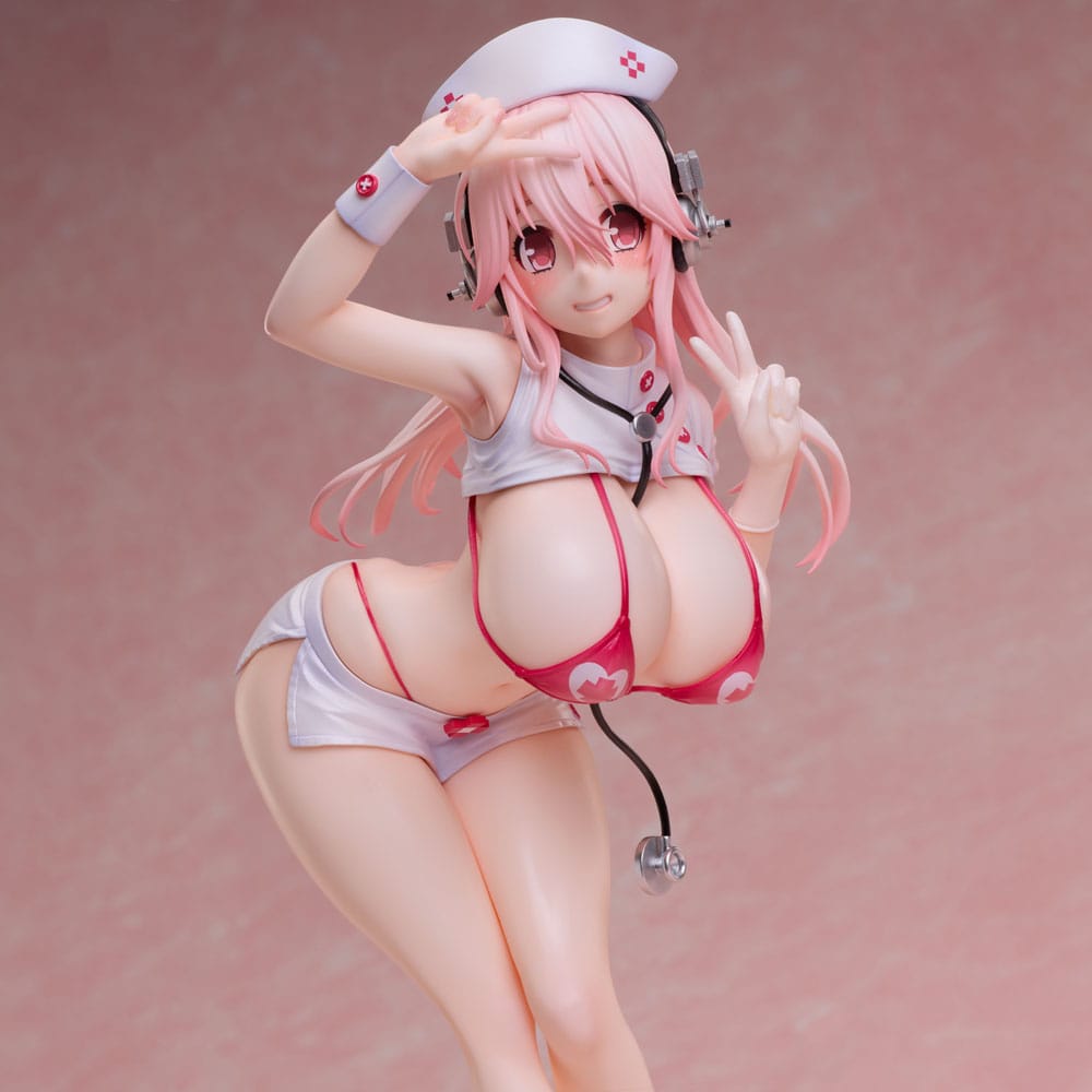 Super Sonico PVC Statue 1/6 Super Sonico Nurse Bikini Ver. 22 cm 4589642716778