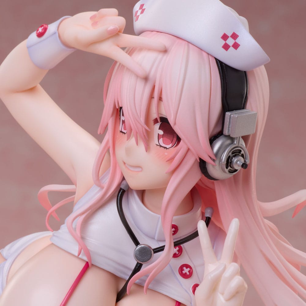 Super Sonico PVC Statue 1/6 Super Sonico Nurse Bikini Ver. 22 cm 4589642716778