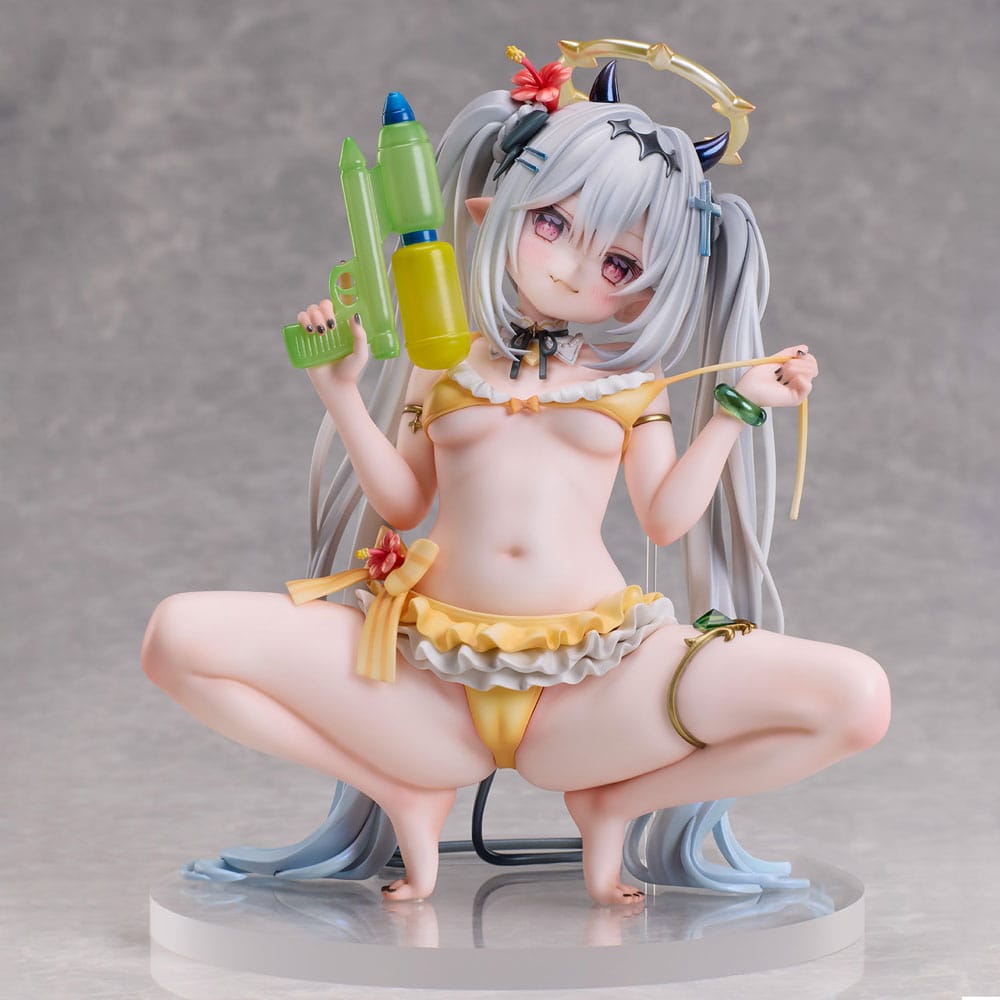 Original Character PVC Statue 1/6 Silver-Haired Girl Illustrated by Chihiro 18 cm          4589642716099