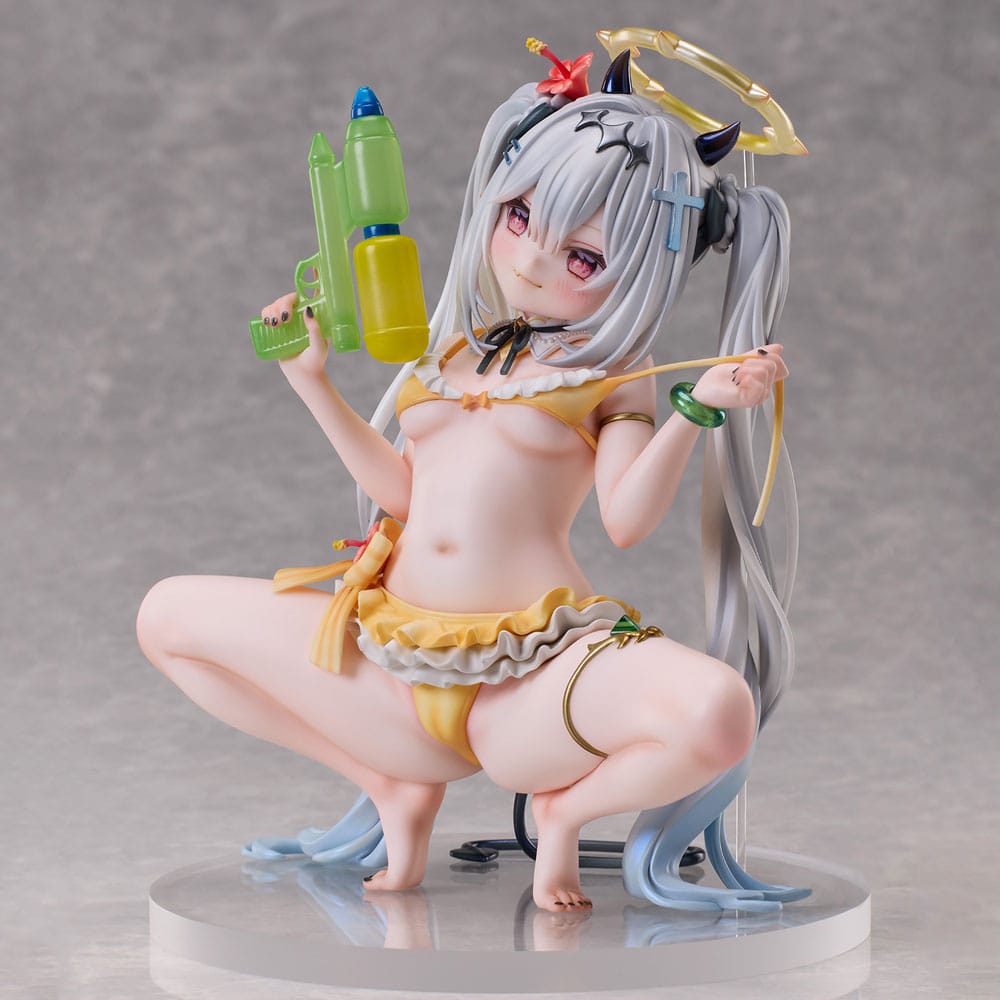 Original Character PVC Statue 1/6 Silver-Haired Girl Illustrated by Chihiro 18 cm          4589642716099