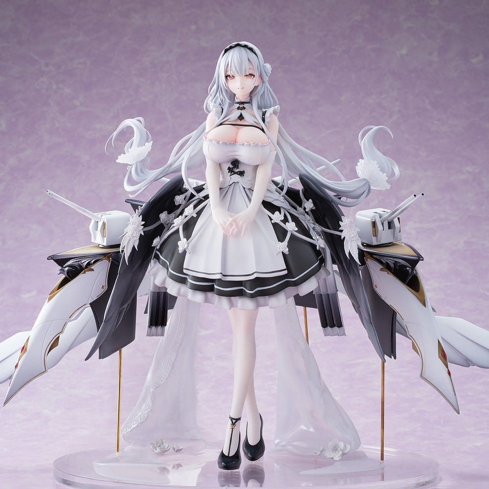 Azur Lane PVC Figure 1/6 Shira Heavy Armament Ver. 26 cm 4589642718093