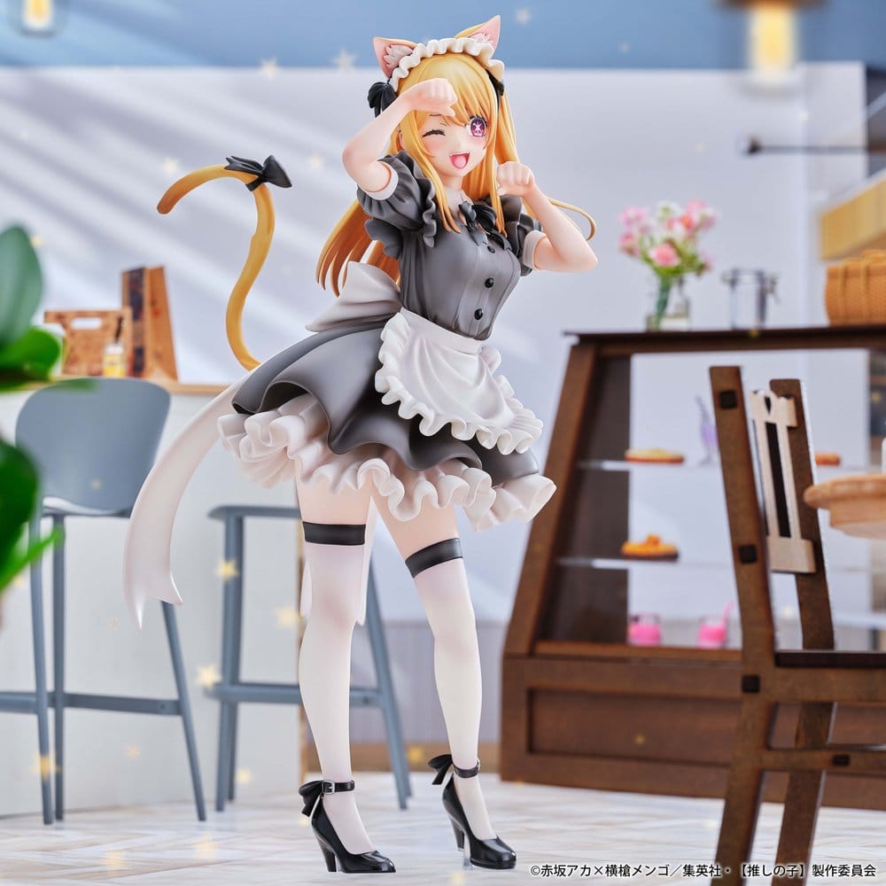 Oshi no Ko PVC Figur 1/6 Ruby (Cat Maid Ver.) 27 cmOshi no Ko PVC Figure 1/6 Ruby (Cat Maid Ver.) 27 cmOshi no Ko figurine PVC 1/6 Ruby (Cat Maid Ver.) 27 cmOshi no Ko Figura PVC 1/6 Ruby (Cat Maid Ver.) 27 cm 4589642718208
