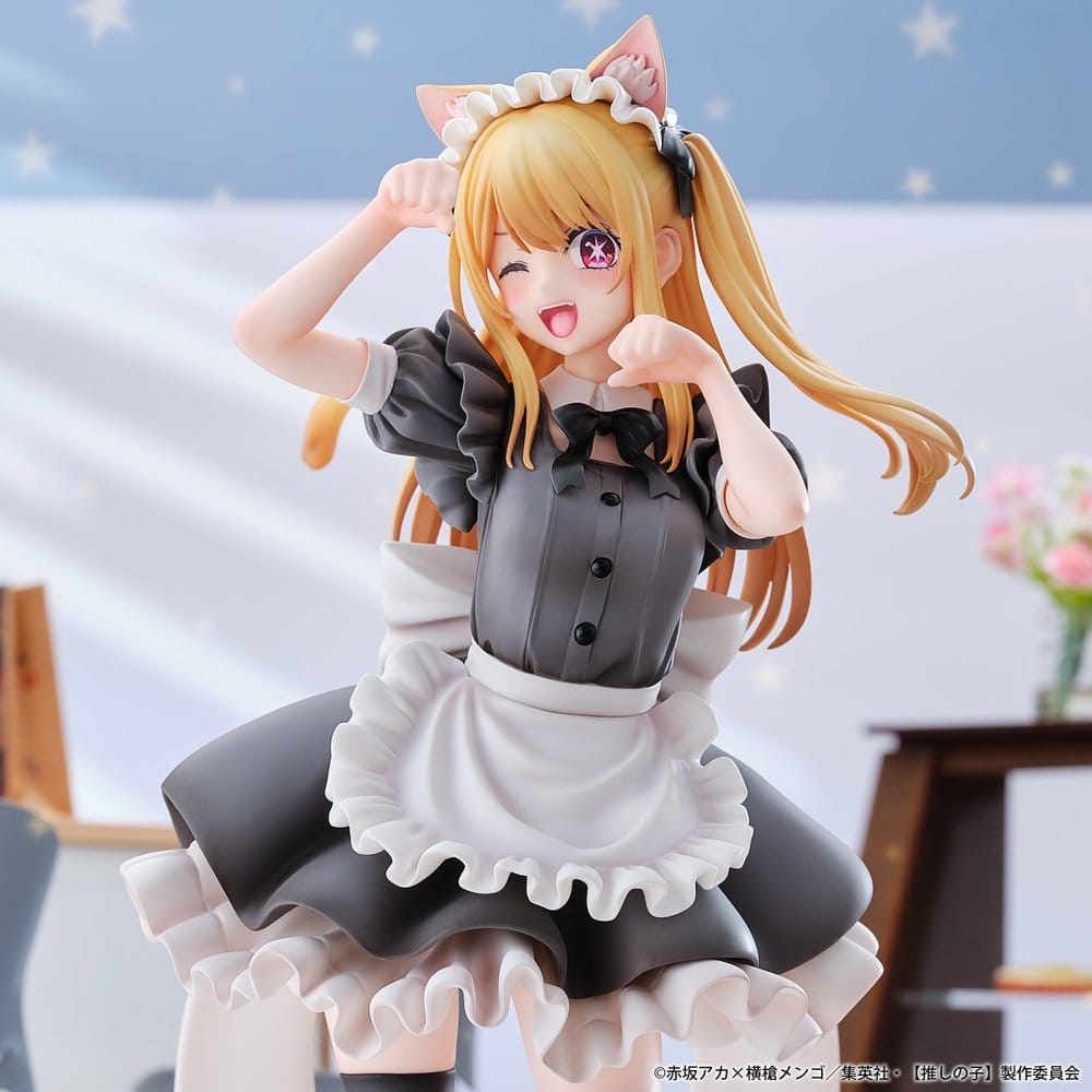 Oshi no Ko PVC Figur 1/6 Ruby (Cat Maid Ver.) 27 cmOshi no Ko PVC Figure 1/6 Ruby (Cat Maid Ver.) 27 cmOshi no Ko figurine PVC 1/6 Ruby (Cat Maid Ver.) 27 cmOshi no Ko Figura PVC 1/6 Ruby (Cat Maid Ver.) 27 cm 4589642718208