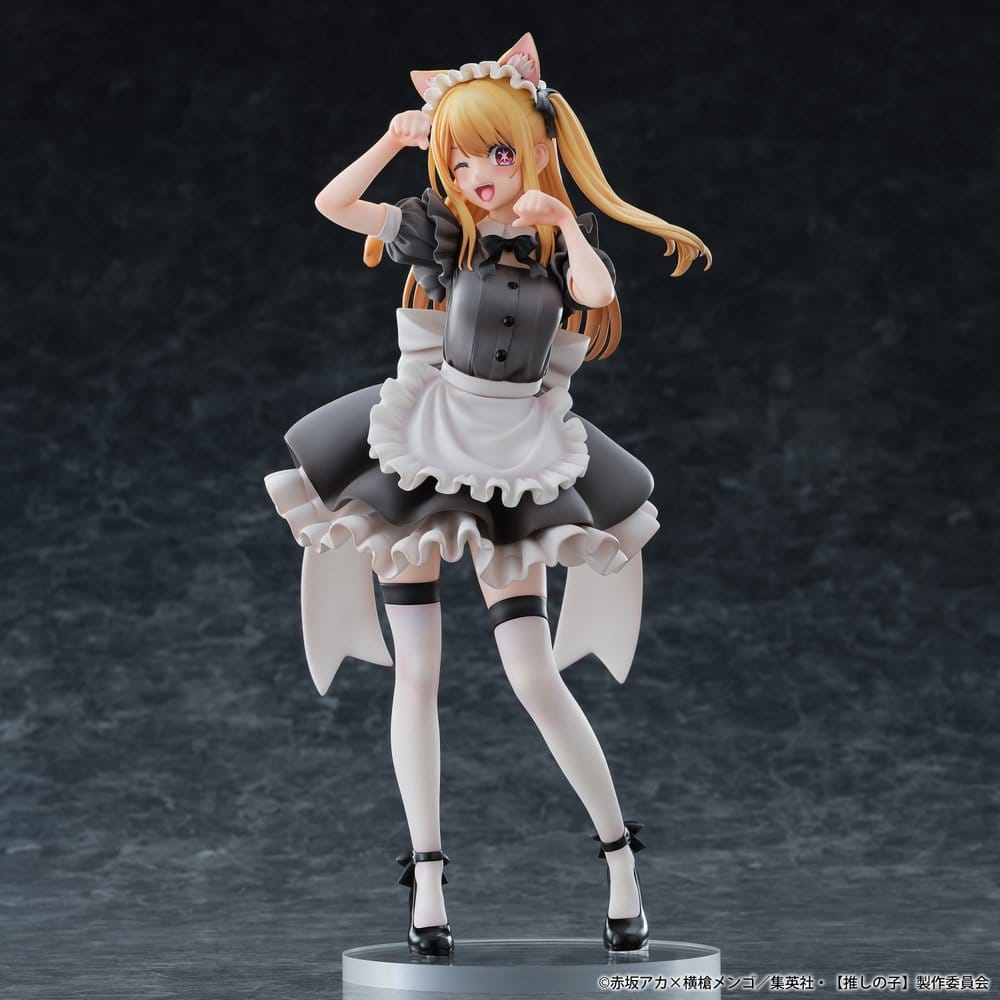 Oshi no Ko PVC Figur 1/6 Ruby (Cat Maid Ver.) 27 cmOshi no Ko PVC Figure 1/6 Ruby (Cat Maid Ver.) 27 cmOshi no Ko figurine PVC 1/6 Ruby (Cat Maid Ver.) 27 cmOshi no Ko Figura PVC 1/6 Ruby (Cat Maid Ver.) 27 cm 4589642718208