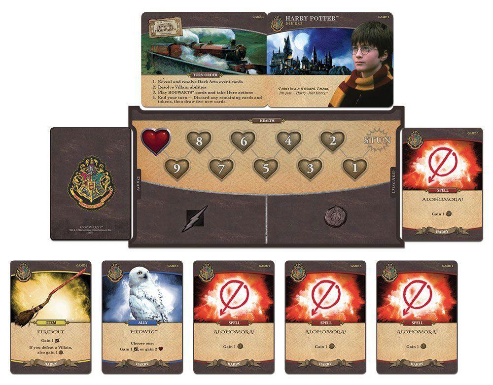 Board Game Hp Deck-Building Card Game Hogwarts Bat - Amuzzi