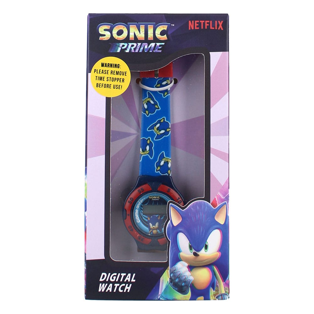 Sonic the Hedgehog Wristwatch Kids Time 21,5 cm 8712645308855