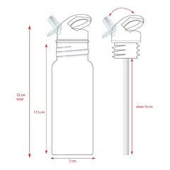 Spider-Man Water Bottle Spidey Take A Sip 500 ml 8712645316485