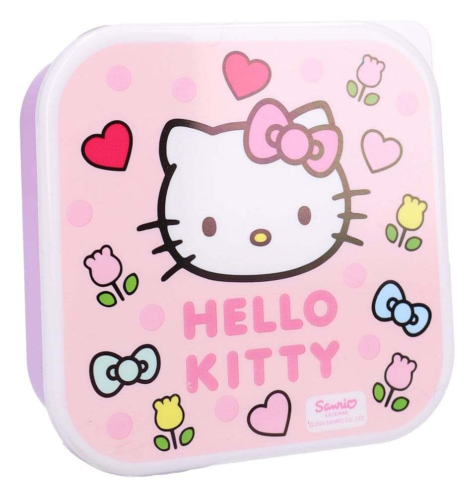 Hello Kitty Snackbox Set Fresh Bites 12 cm 8712645333314