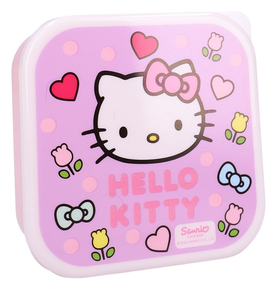 Hello Kitty Snackbox Set Fresh Bites 12 cm 8712645333314
