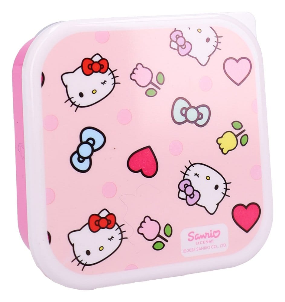 Hello Kitty Snackbox Set Fresh Bites 12 cm 8712645333314