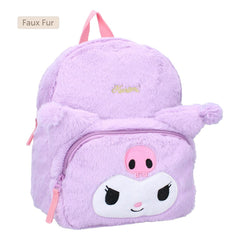 Sanrio Backpack Kuromil Fluffy Festival Purple 26 cm 8712645323377