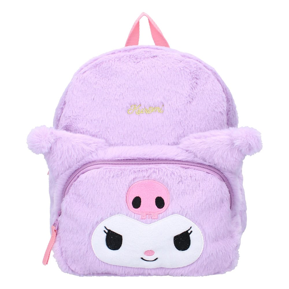 Sanrio Backpack Kuromil Fluffy Festival Purple 26 cm 8712645323377