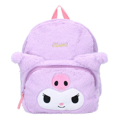 Sanrio Backpack Kuromil Fluffy Festival Purple 26 cm 8712645323377