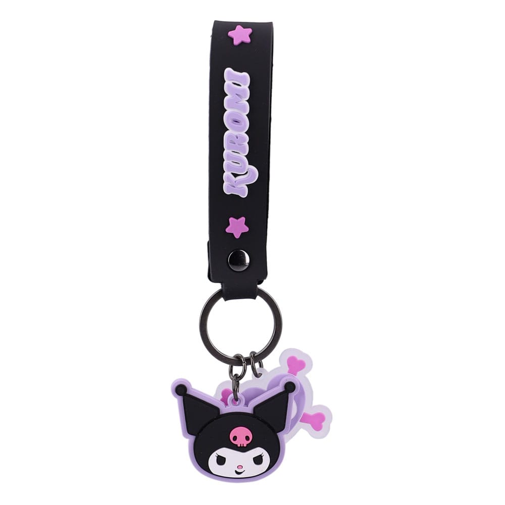Sanrio Key Chain Hello Kitty & Friends FunKey Chains Black 8712645329072
