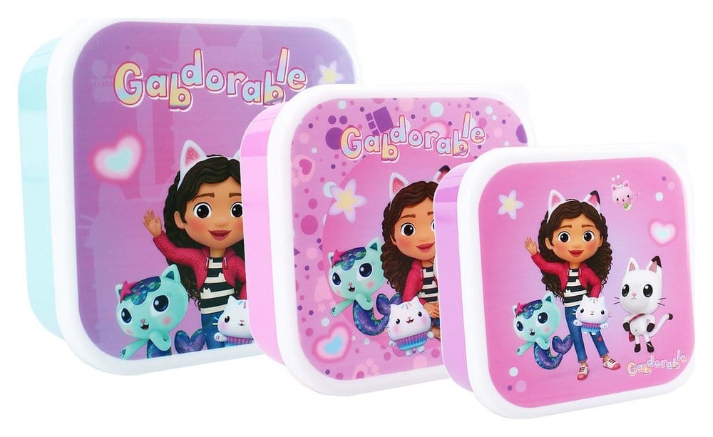 Gabby's Dollhouse Snackbox Set Fresh Bites 12 cm 8712645318298