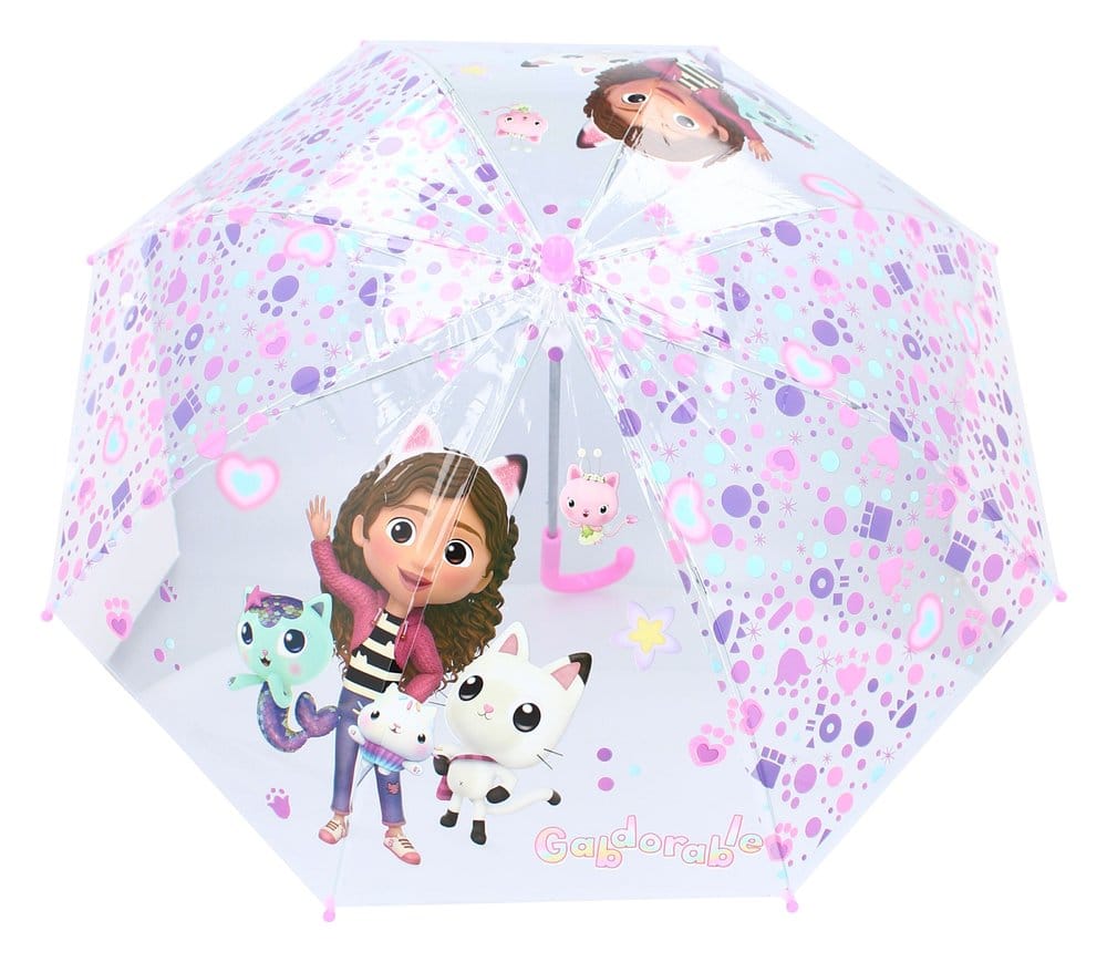 Gabby's Dollhouse Umbrella Rainy Days 8712645318335