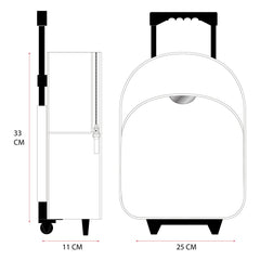 Bluey Trolley Backpack Jump into Fun 33 cm 8712645308268