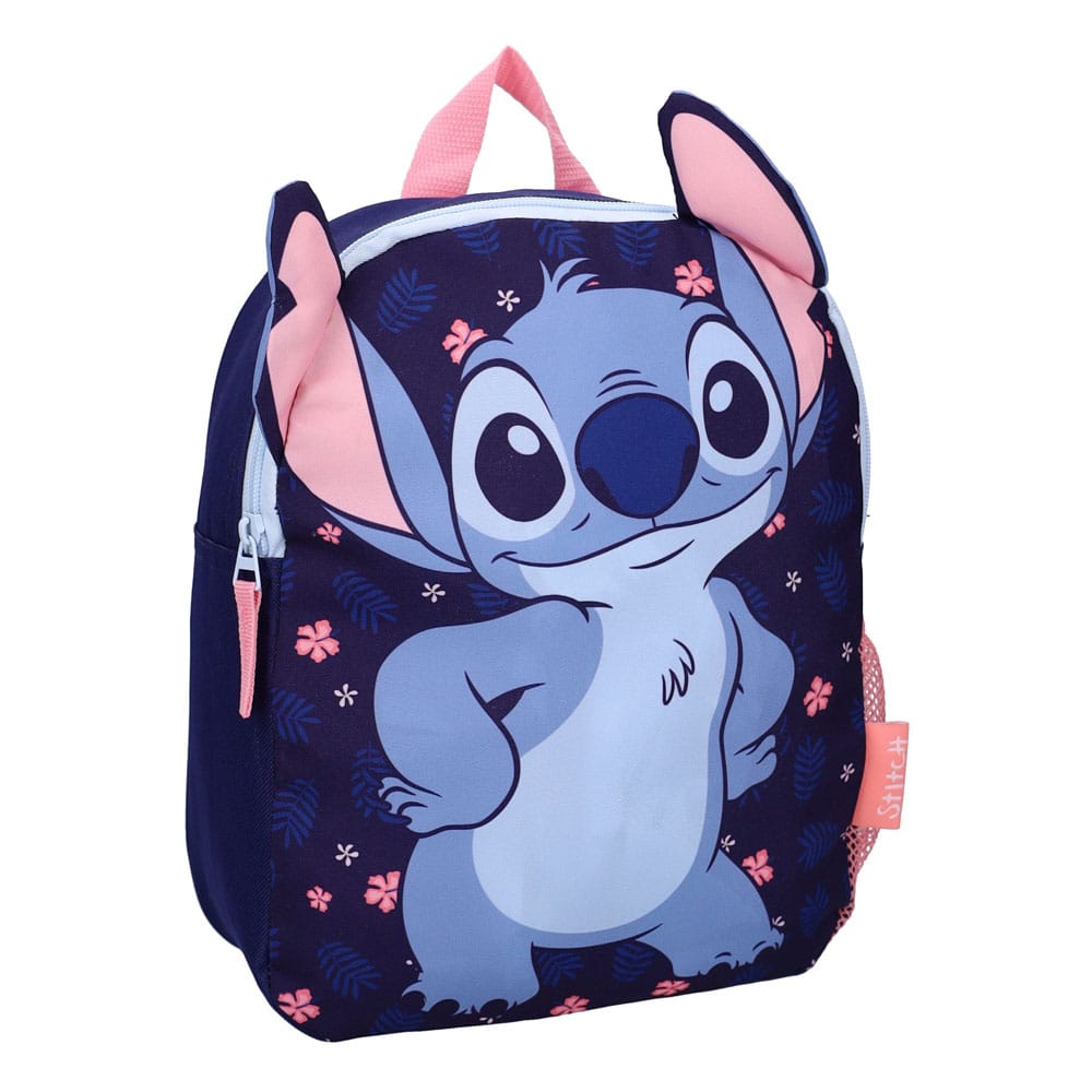 Lilo & Stitch Backpack Fluffy Friends Black 32 cm 8712645324749