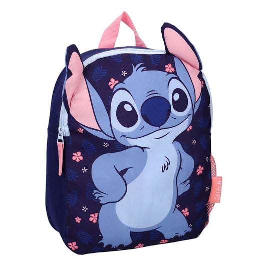 Lilo & Stitch Backpack Fluffy Friends Black 32 cm 8712645324749