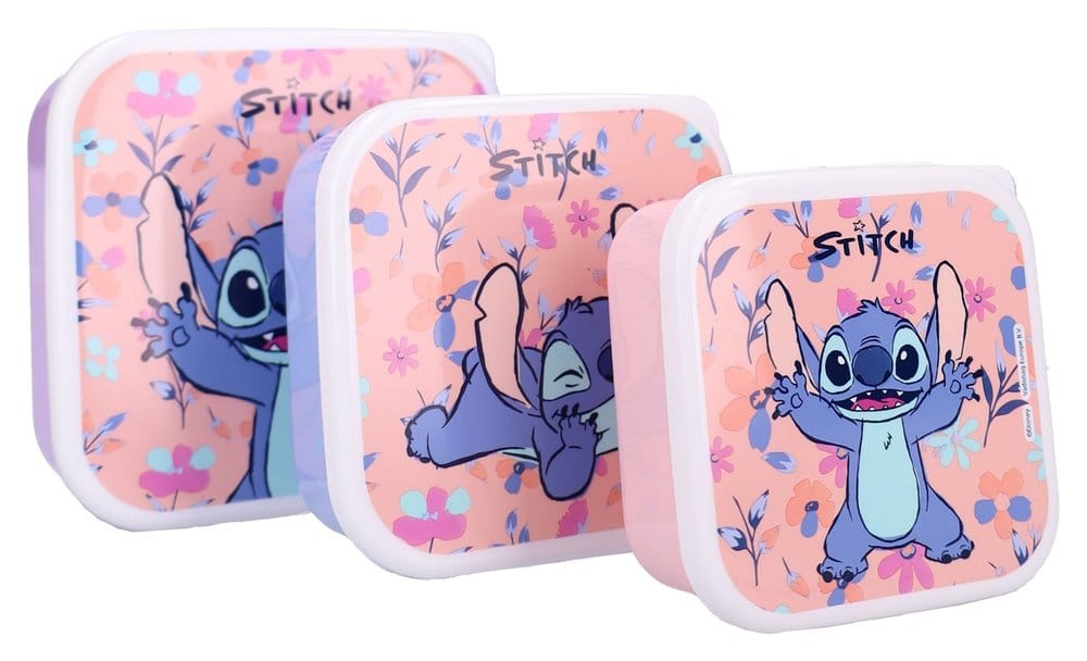 Lilo & Stitch Snackbox Set Fresh Bites 12 cm 8712645332348
