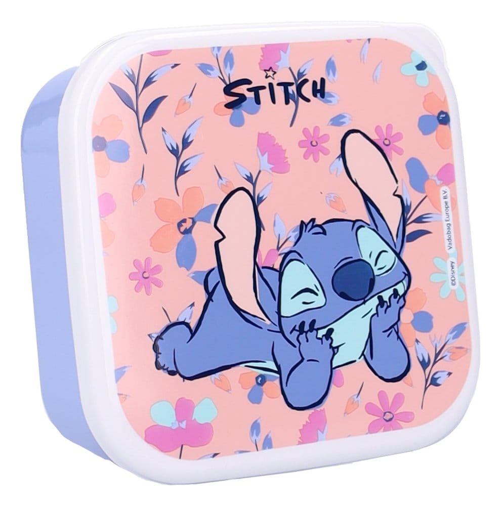 Lilo & Stitch Snackbox Set Fresh Bites 12 cm 8712645332348