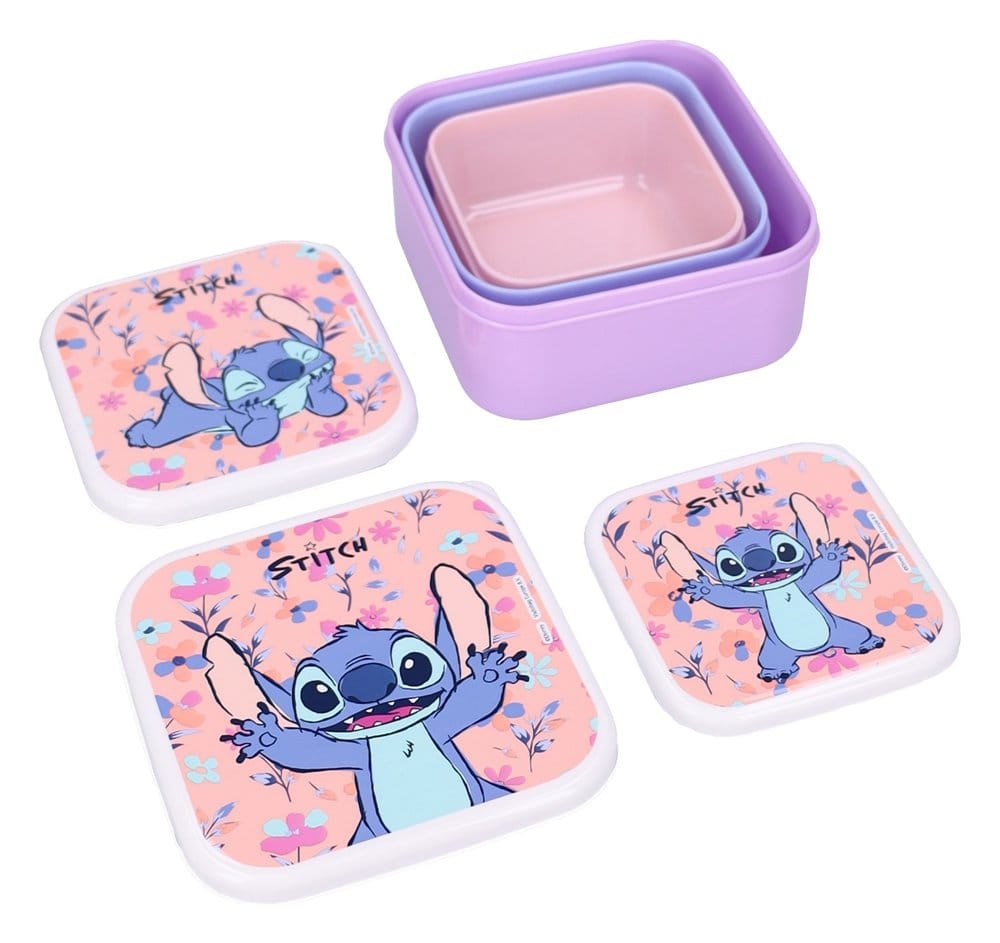 Lilo & Stitch Snackbox Set Fresh Bites 12 cm 8712645332348
