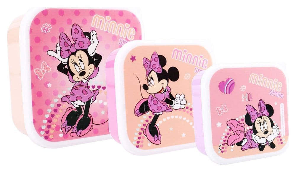 Minnie Mouse Snackbox Set Fresh Bites 12 cm 8712645315204