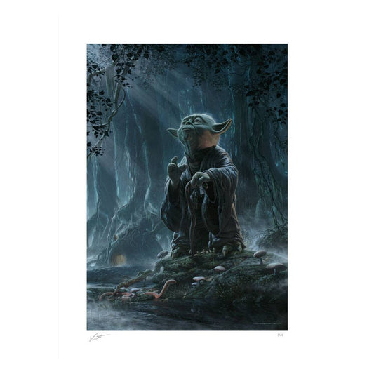 Star Wars Fine Art Print Yoda: Luminous Beings 46 x 61 cm 0747720260535