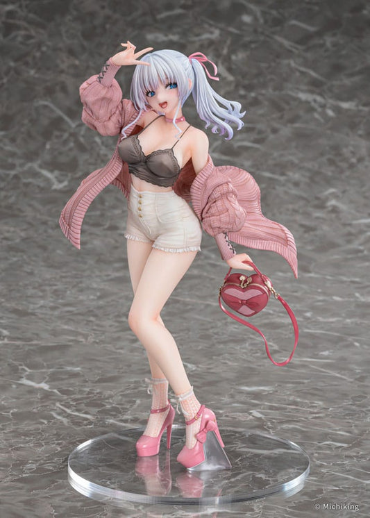 Original Character PVC Statue 1/6 Shion Passion Pink Illustration by Michiking 27 cm             4571603270276