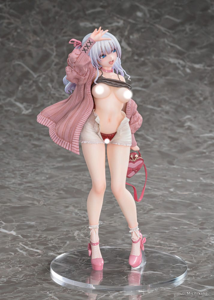 Original Character PVC Statue 1/6 Shion Passion Pink Illustration by Michiking 27 cm             4571603270276