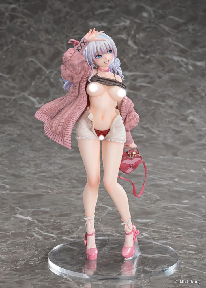 Original Character PVC Statue 1/6 Shion Passion Pink Illustration by Michiking 27 cm             4571603270276