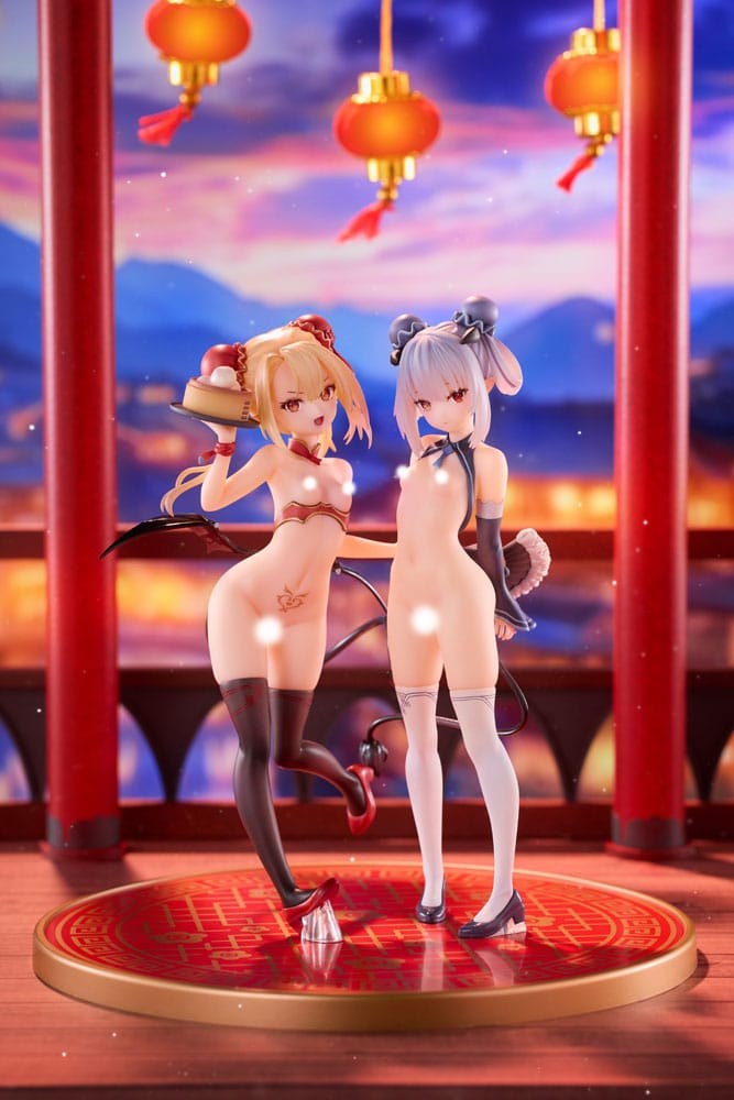 Original Character PVC Statues 1/8 Tamano Kedama Tiffany & Chloe 16 cm  4582533310147